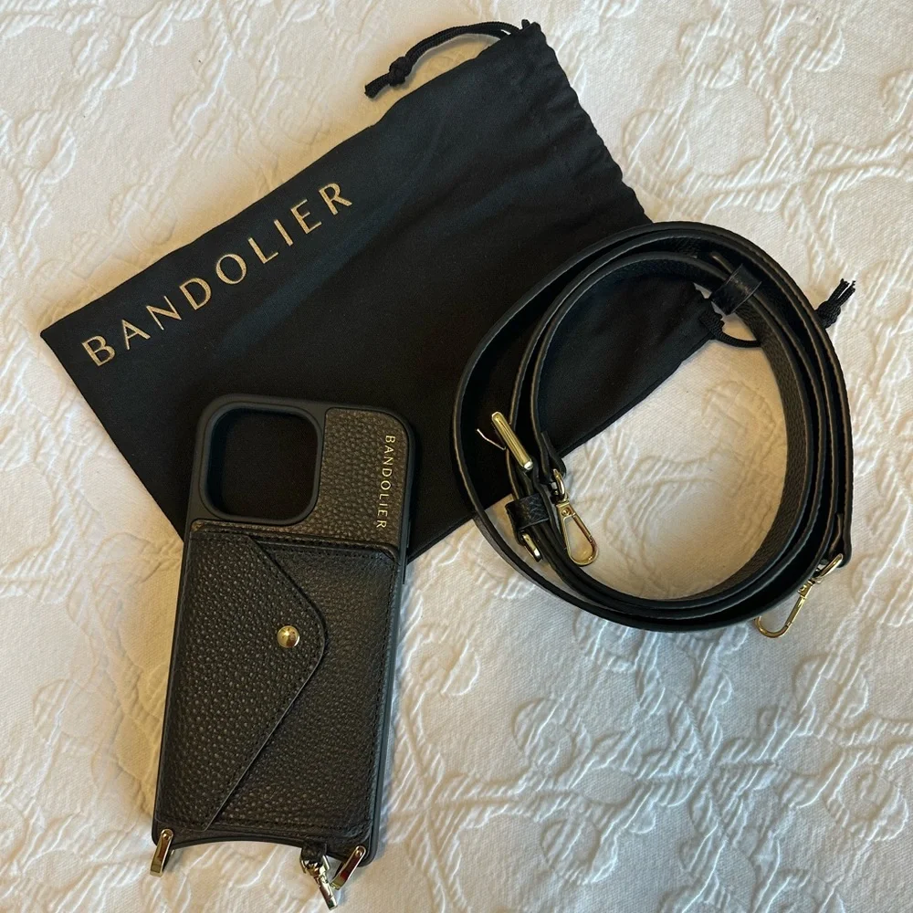 Bandolier Remi Magnet Wallet Crossbody Phone Case iPhone 14 Pro Max - Picture 4 of 7